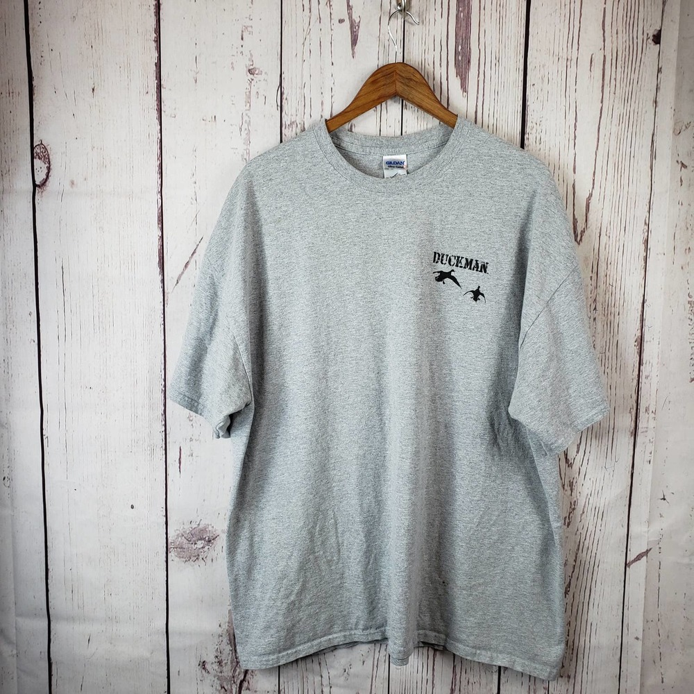 Duckman Full Limits T Shirt Mens Size 2Xl Short Sleeve Cotton Gray